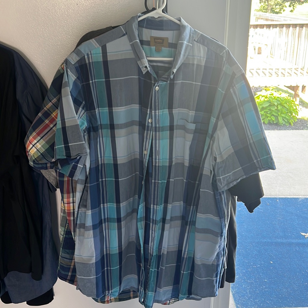 Multi Colored Button Down Shirt